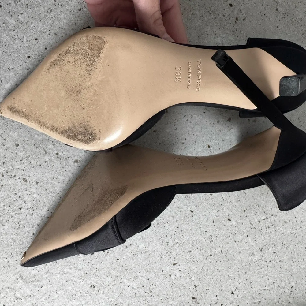 Tom Ford Elegant Black Heels RUNWAY - Picture 5 of 5
